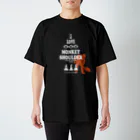 I LOVE【WHISKEY】SHOPのI LOVE WHISKEY-02BK スタンダードTシャツ
