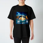 SAKAMOTO商店のoccasus solis　Delphinus スタンダードTシャツ