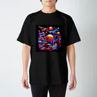 417s shopのレトロヨーロピアン スタンダードTシャツ