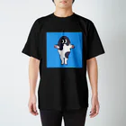 サトリわーくすのねこのおしりちゃん スタンダードTシャツ