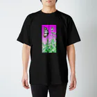 ショウガTの蕾と蝶 Regular Fit T-Shirt