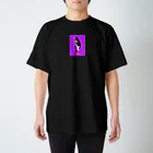 ハイボールちゃん(hib)⚡️のパープル、少女 (purple  girl) Regular Fit T-Shirt