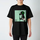 Posagodardy  ポサゴダルディのVinyl Dog Green ear スタンダードTシャツ