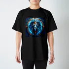 タカヤマ・サイトの青獅子の紋章・プライド　未来への勇気 Regular Fit T-Shirt