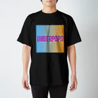 UnderpopSのUnderpopS　ロゴ　グラデパターン スタンダードTシャツ