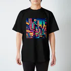 UnderpopSのシティポップ　ノスタルジック スタンダードTシャツ