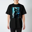 NyaoTokyoの解体屋・アウトロースター「チャーリー・ニャーン」 Regular Fit T-Shirt