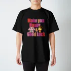 H&L_lab.のハピぞうくんとラキりんちゃん Regular Fit T-Shirt