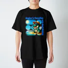 H.webPのAmaxsa釣り人の楽園-Angler's Paradise スタンダードTシャツ