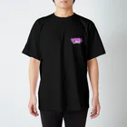 H.webPのAmaxsaパールライン-Pearl-line【バックプリント】 Regular Fit T-Shirt