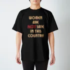 chataro123のWomen Are Not Safe in This Country Regular Fit T-Shirt