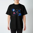 FUTURE VIBES DESIGNのFUTURE DESIGN FUTURE MUSIC スタンダードTシャツ