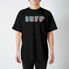 流行語Tシャツ倶楽部の【MBTIシリーズ】ISFP Tシャツ[黒] スタンダードTシャツ