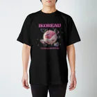 I Korea UのI KOREA U ふわふわピンク スタンダードTシャツ