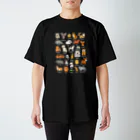 tora2216の動物 アニマル Animals（濃色） スタンダードTシャツ