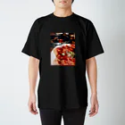 EbikiraiのYakiniku Ikoya (焼肉行こうや) 白文字入り Regular Fit T-Shirt