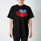 EARTH　ODYSSEYのNAME_TAG　ISLA　CERVEZA スタンダードTシャツ