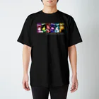 響雷レオふぃしゃるグッズしょっぷのシックス・ニャンズ　にんげんになるの。 Regular Fit T-Shirt