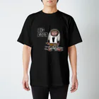 ふくたつショップのビックフット（黒） スタンダードTシャツ