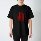 yada, yada, yada...のREDHANDロゴ（文字あり） スタンダードTシャツ