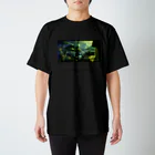 くじら観覧車の森の家 Regular Fit T-Shirt