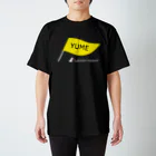 too muchの人間用の旗ひらひら白プリント Regular Fit T-Shirt