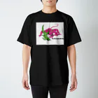 DCM (Different Color Monsters)の「オモイツノッテクジケソウ」 ホワイト スタンダードTシャツ