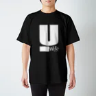 会津・赤ベコ＆ヒーロー販売所のウッツァス白文字 Regular Fit T-Shirt