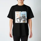 アニマ💫世界征服VTuberのおやゆびかゆいT(black) スタンダードTシャツ