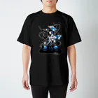 斬る'em ALL/DJつづきともみのDJつづきともみ ストップボタンなんてない！ SUZURI Ver スタンダードTシャツ