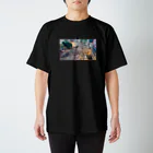 cameliaのスクランブル交差点 Regular Fit T-Shirt