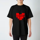 鵺猫商店のCuore spezzato スタンダードTシャツ