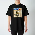 nidan-illustrationの!RIDE! (CARTOON STYLE) スタンダードTシャツ