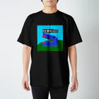 ポゲットマーケットの文房具モンスター放置Kiss スタンダードTシャツ