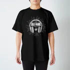 小西 健太郎のBEATHEADS white print スタンダードTシャツ