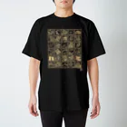 花日和 畳の三十日の化け猫(白) Regular Fit T-Shirt