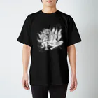 狛霧の憑いてる？（モノトーン） Regular Fit T-Shirt