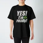 【仮想通貨】ADKグッズ専門店 のYes! I'm ready!(キラキラバージョン) スタンダードTシャツ