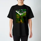 4kokuのどこかに続く道 Regular Fit T-Shirt