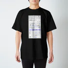 Devoji公式ショップ〜ぐちゃぐちゃん。〜のぐちゃぐちゃん〜青春の説明文ちゃん〜 Regular Fit T-Shirt