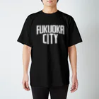 福岡Tシャツ通販サイトの福岡シティTシャツ（ホワイトロゴ） Regular Fit T-Shirt