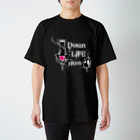 CUBIC ITEMのDoun LIFE now-黒- スタンダードTシャツ