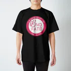 ガッツのNO FATE 運命は変えられる 死ぬまで生きる(ピンク) Regular Fit T-Shirt