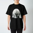 pupusyupoの墨絵の白熊 Regular Fit T-Shirt