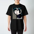 ぶんちくのこっち見てる人 スタンダードTシャツ