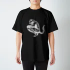 無真獣73号の誇り高き獣人の服・暗色向け スタンダードTシャツ