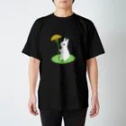 ふわふわ魔王城のタンポポうさぎ スタンダードTシャツ