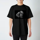 qwertyの目力先輩 Regular Fit T-Shirt