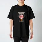 wakayamaのうさぎのたつ君２黒 Regular Fit T-Shirt