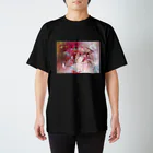 ZICCOMMUNEのlife message Regular Fit T-Shirt